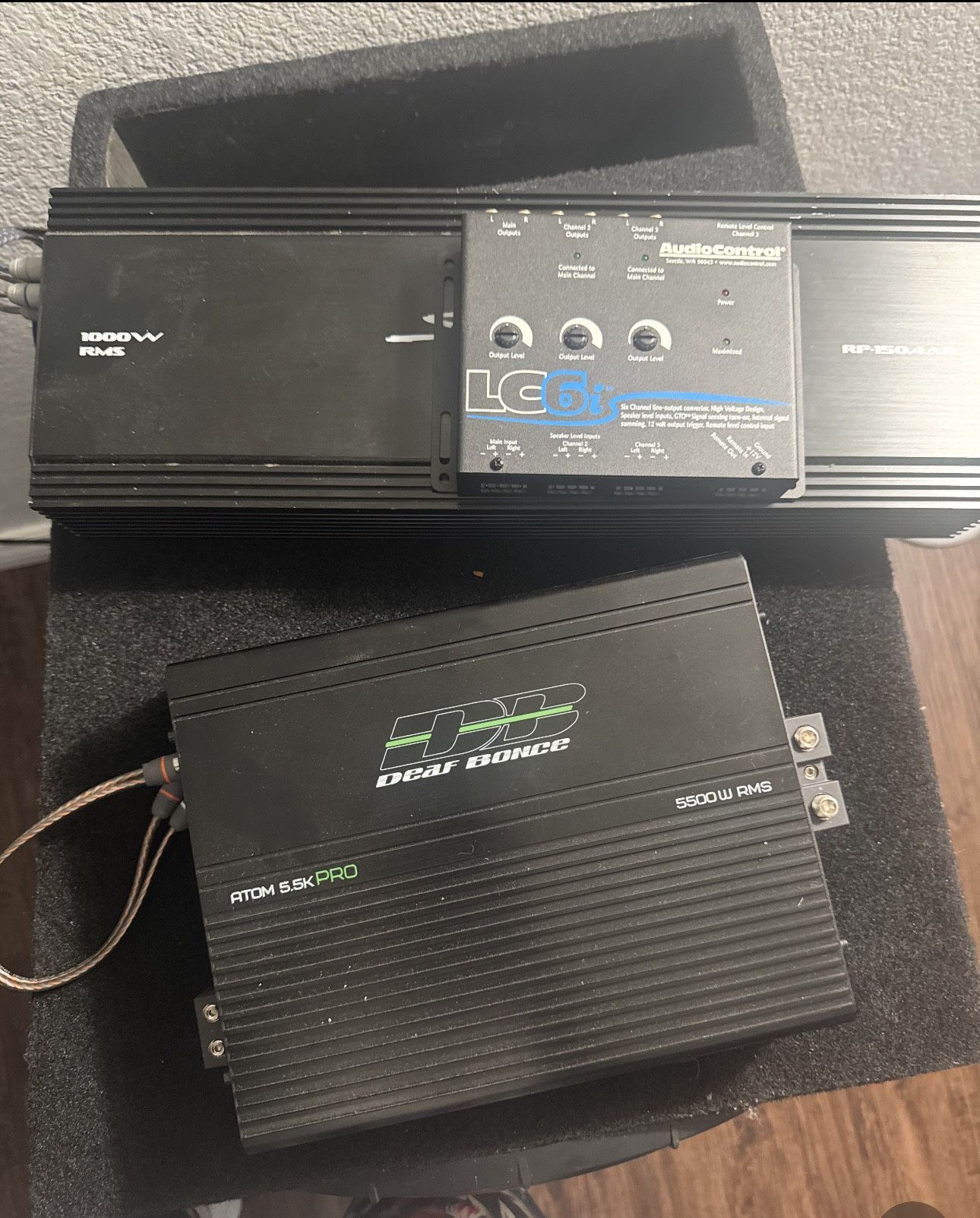 2 15 Inch Subwoofer Death Bounce Speaker And Amps
