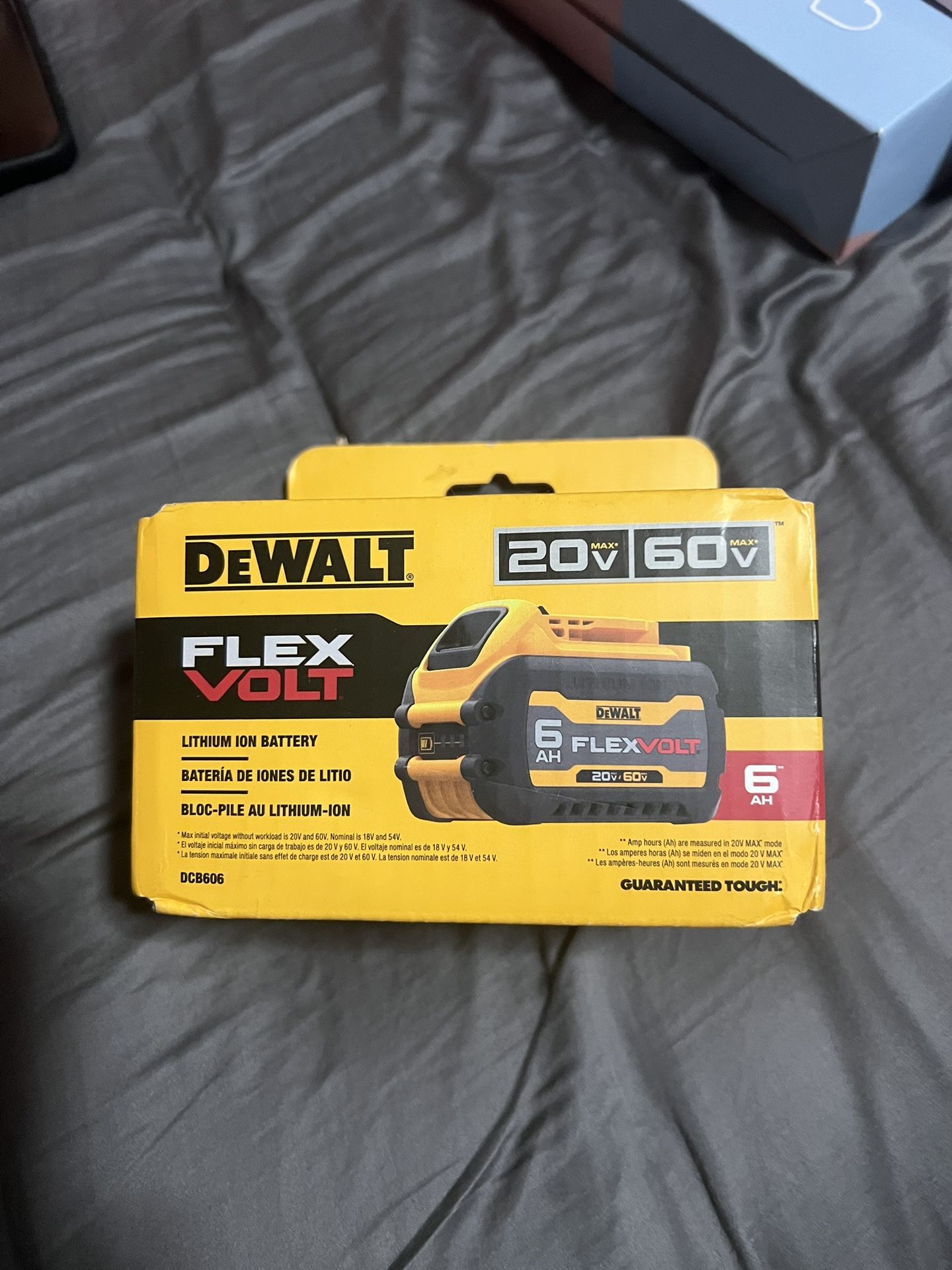 Dewalt 6ah Flex volt Battery