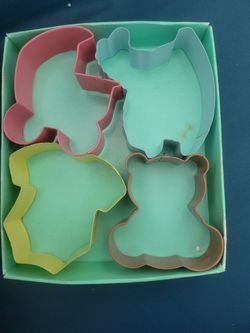 Baby Shower Cookie Cutters Set