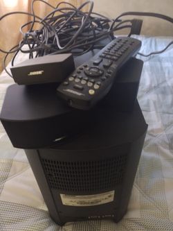 BOSE CINEMATE  SERIES II SPEAKER STAND INCLUDED ($200.00🤑 For Bose System {((sony Soundbar $50))) Lost Remote Is A Bluetooth Sound Bar Last Picture S