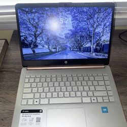  HP Rose Gold Ultrabook 14 Laptop  