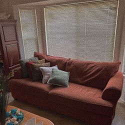 Red LazyBoy Sofa