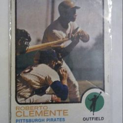 1973 Roberto Clemente Collection Card 