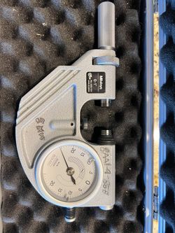 0-1” Mitutoyo Indicating Micrometer
