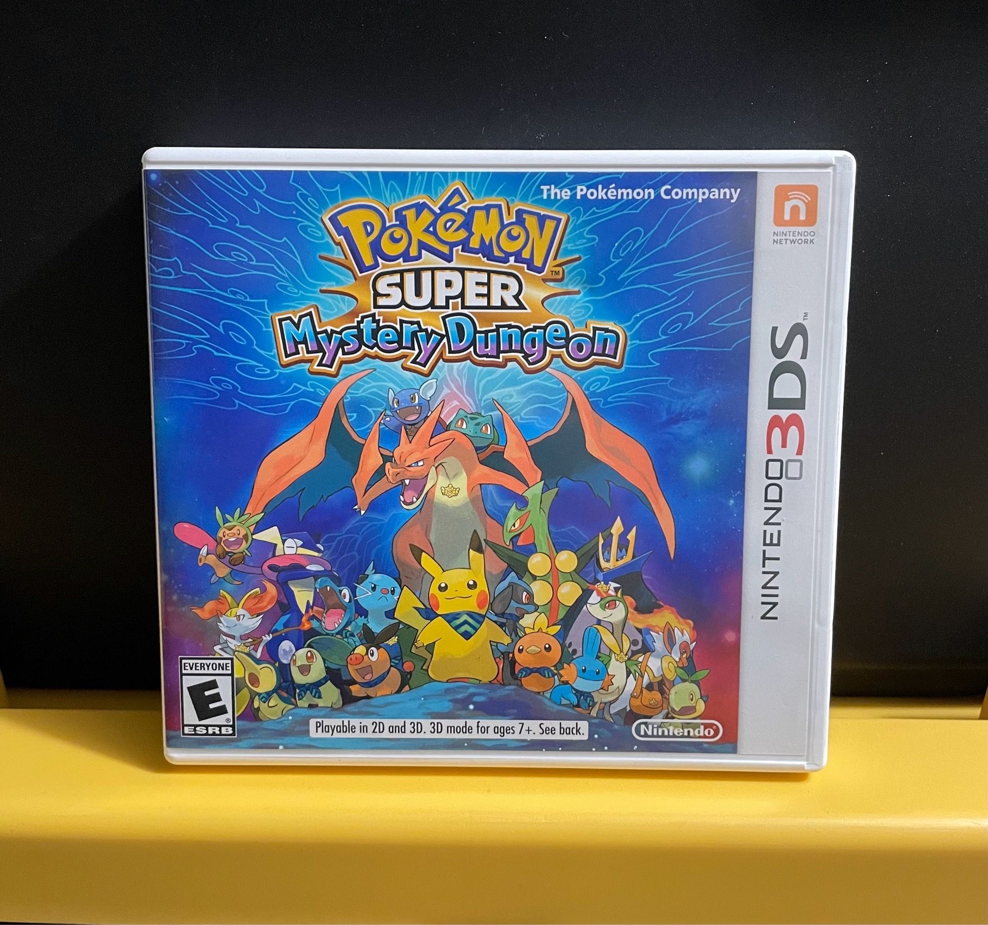 Pokemon Super Mystery Dungeon for Nintendo 3DS video game console system or XL New 2DS Complete Pikachu