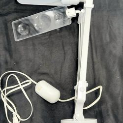 Ottlite Crafts Light With Magnifying Glass Weighted Base 23" Tall