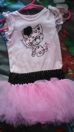 9 month handmade tulie onesie dress
