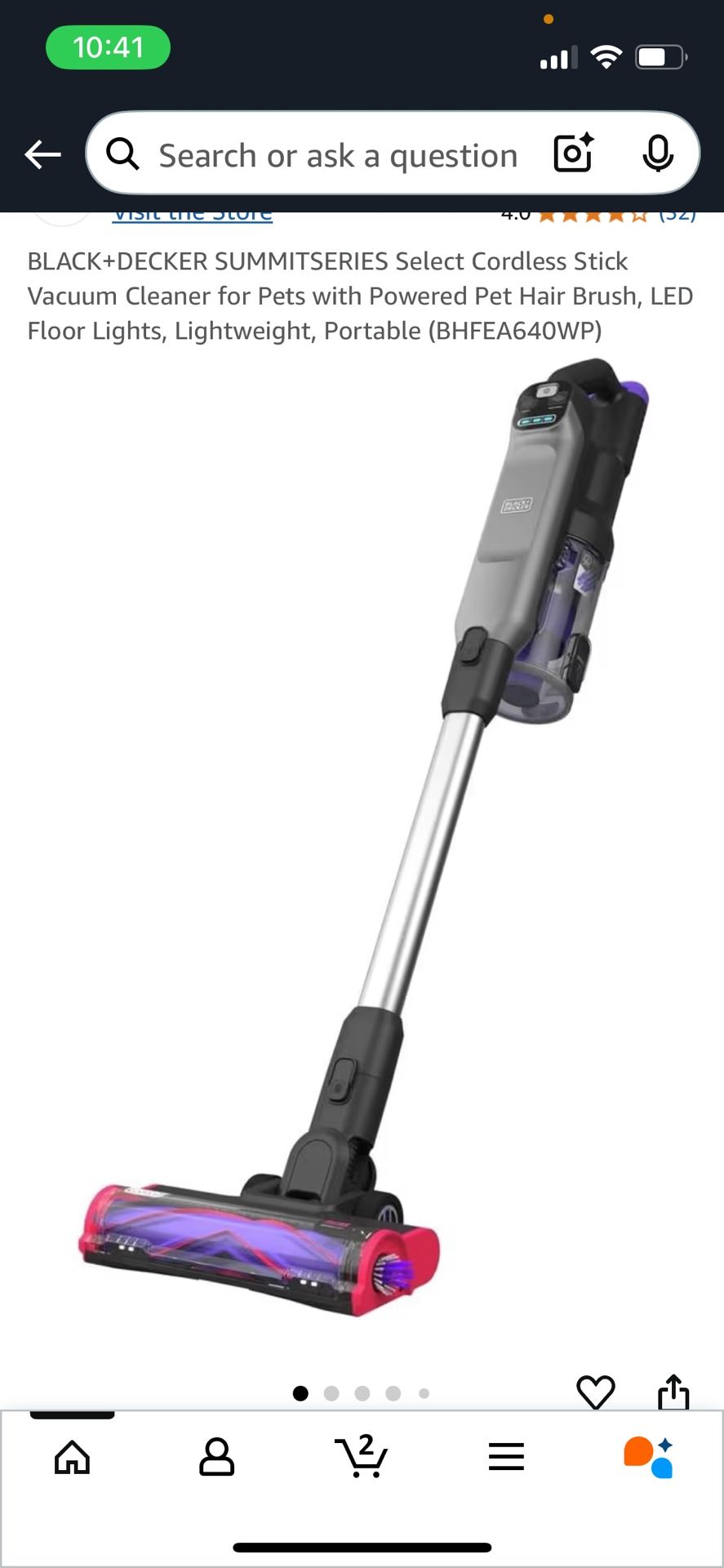 Black+decker Summit Series Select Vacuum