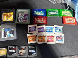 Japanese Pokemon Collection JPN Gameboy Gameboy Advanced DS 3DS