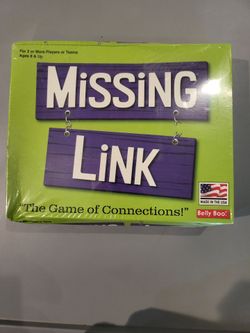 🧩 Missing Link “The Game of Connections!” Family Board Game – NEW SEALED 2021