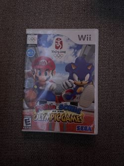 Mario And Sonic At The Olympic Games Wii Game