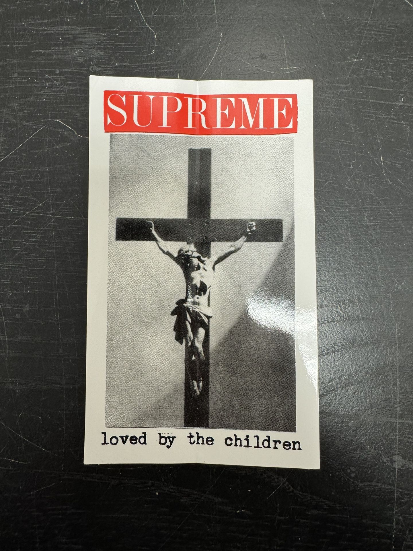 Supreme Loved by the children sticker