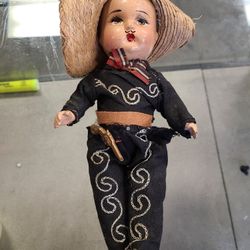 Vintage 1940's Cisco Kid - Mexico - Doll