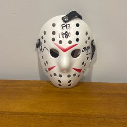 Ari Lehman signed Friday the 13th mask Beckett authenticated