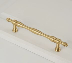 Vintage Brass Furniture Cabinet Handle And Knobs