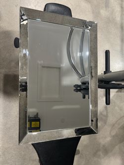 Two bathroom mirrors