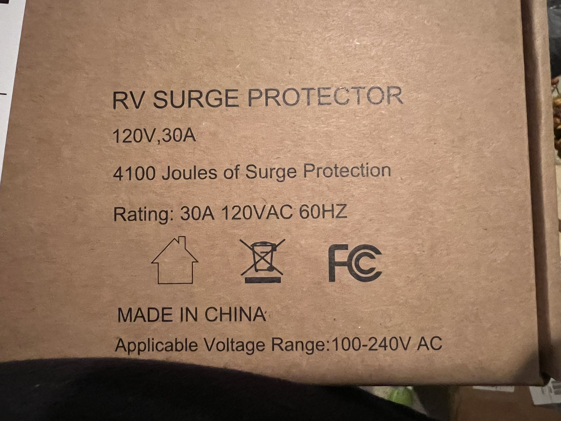 Powsaf RV Surge Protector