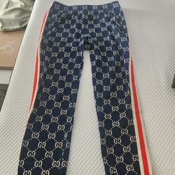 Gucci Monogram Sweatpants