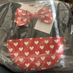 Mickey & Minnie mouse love reversible crossbody Bag