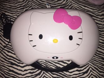 Hello kitty CD / karaoke player.
