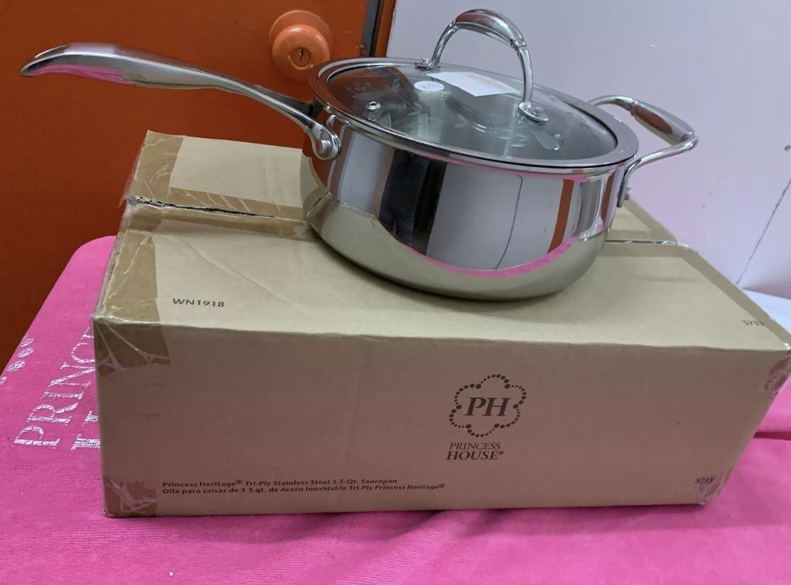 Princess House Heritage Stainless Steel Cookware Set 