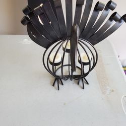 Metal Votive Turkey Tealight Holder
