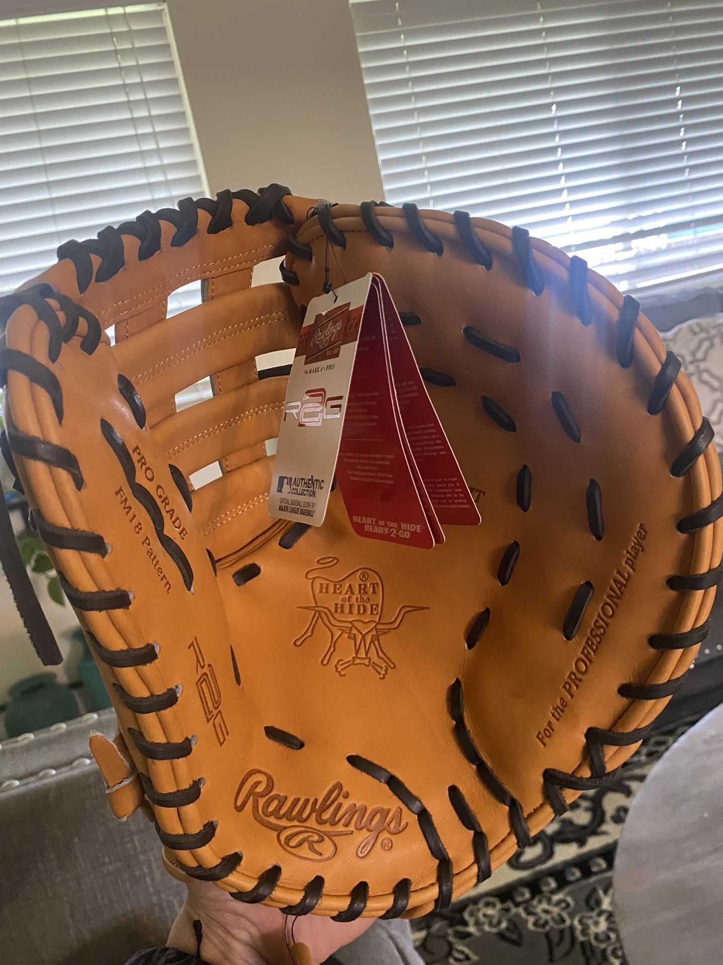 Brand new Heart of the hide first base baseball glove