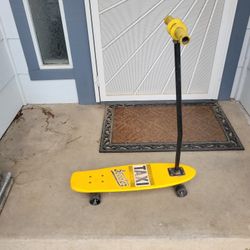 Vintage Taxi Scotter Skateboard!
