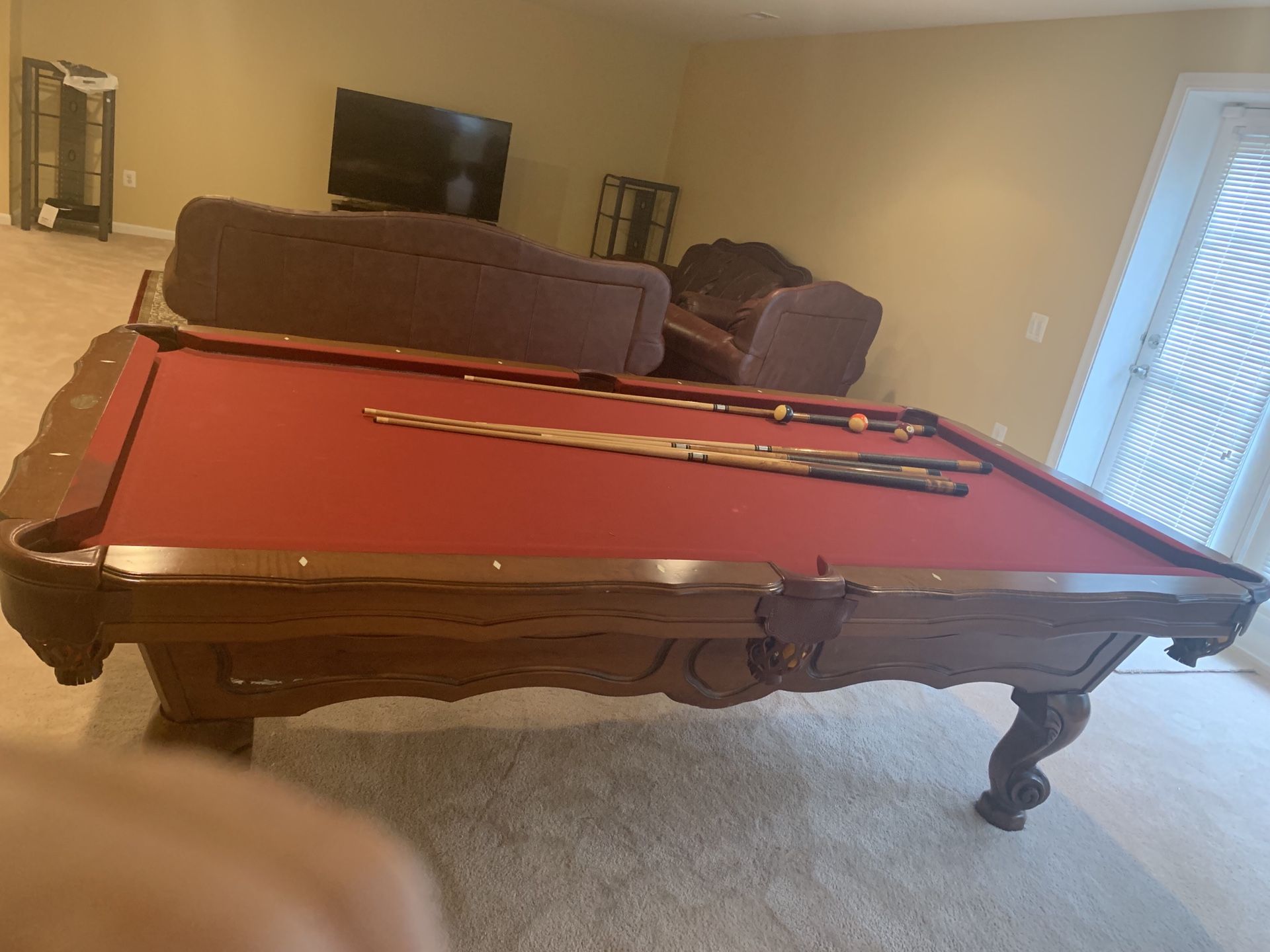 OlHausen Santa Ana Solid Wood Pool Table $1,800 obo