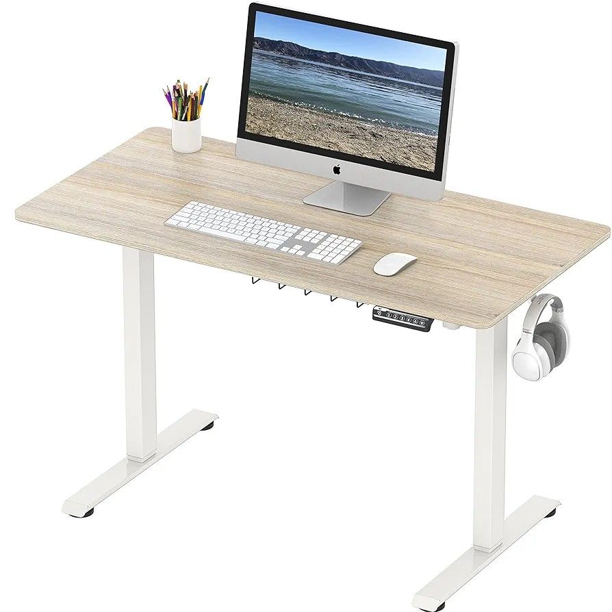 48-Inch Electric Height Adjustable Sit-to-Stand Desk