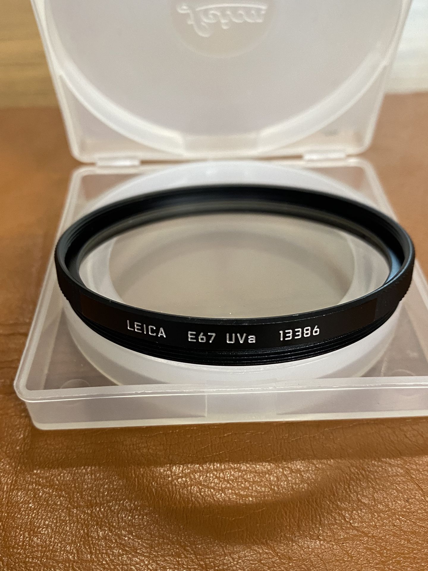 Leica E67 UVa 13386 Filter Mint In Case