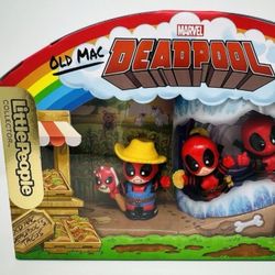 DEADPOOL Little People OLD MAC Marvel - MATTEL Creations Exclusive 2025 from San Diego Comic Con 