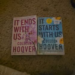 Colleen Hoover Books It Ends With Us And It Starts With Us