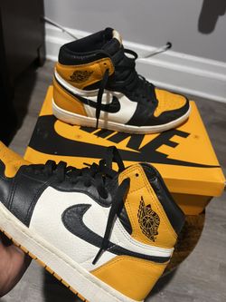 Jordan 1 yellow Toe