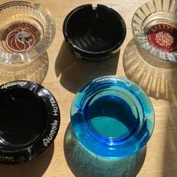 Vintage Casino Ashtrays 