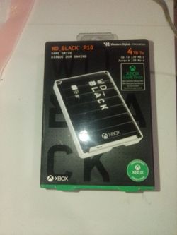 4tb USB external P10 game  hard drive hard drive Xbox X S one western digital wd New