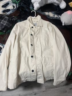 H&M Creme colored jean jacket