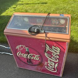 Coca Cola Stacker Refrigerator Vintage