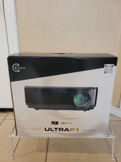Cinemax Ultra P1 Projector + 72" Screen