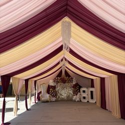 Tent With Draping 
