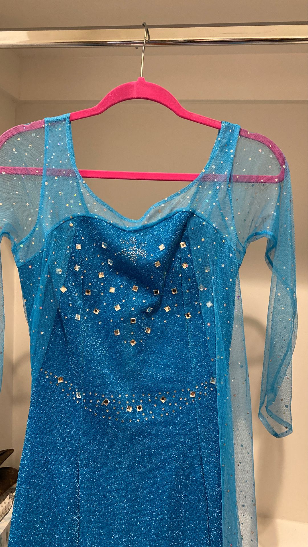 Elsa Frozen dress size small Adult size