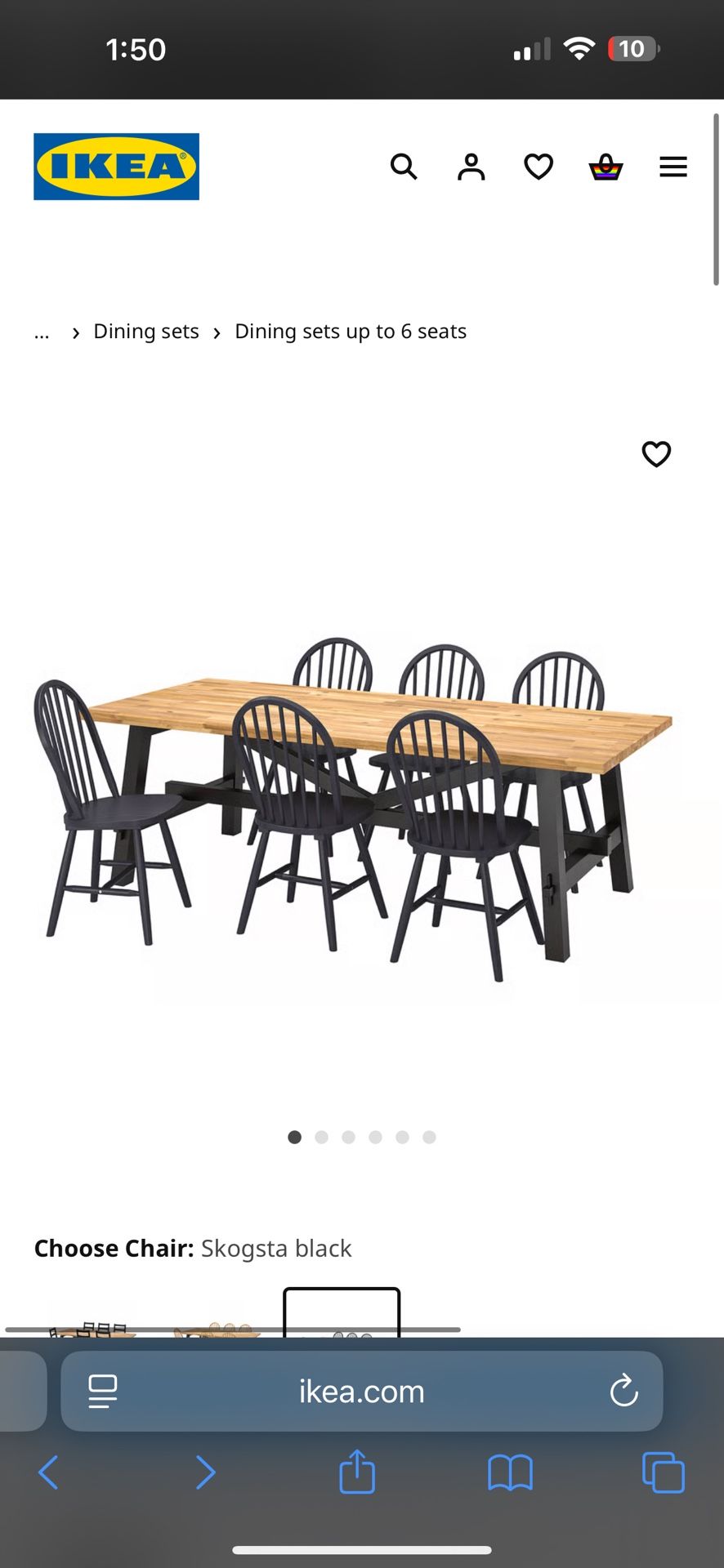 IKEA DINING TABLE