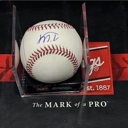 Marco Luciano San Francisco Giants Pittsburgh Pirates Autographed Baseball