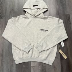 Essential hoodie/ Light oatmeal 