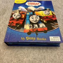 Thomas & Friends My Busy Books Set – Book, 10 Figures & Playmat – Complete!