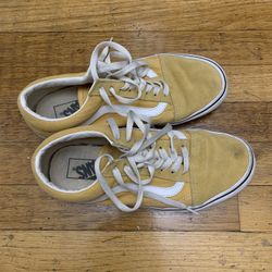Yellow Vans Women’s Size 9 