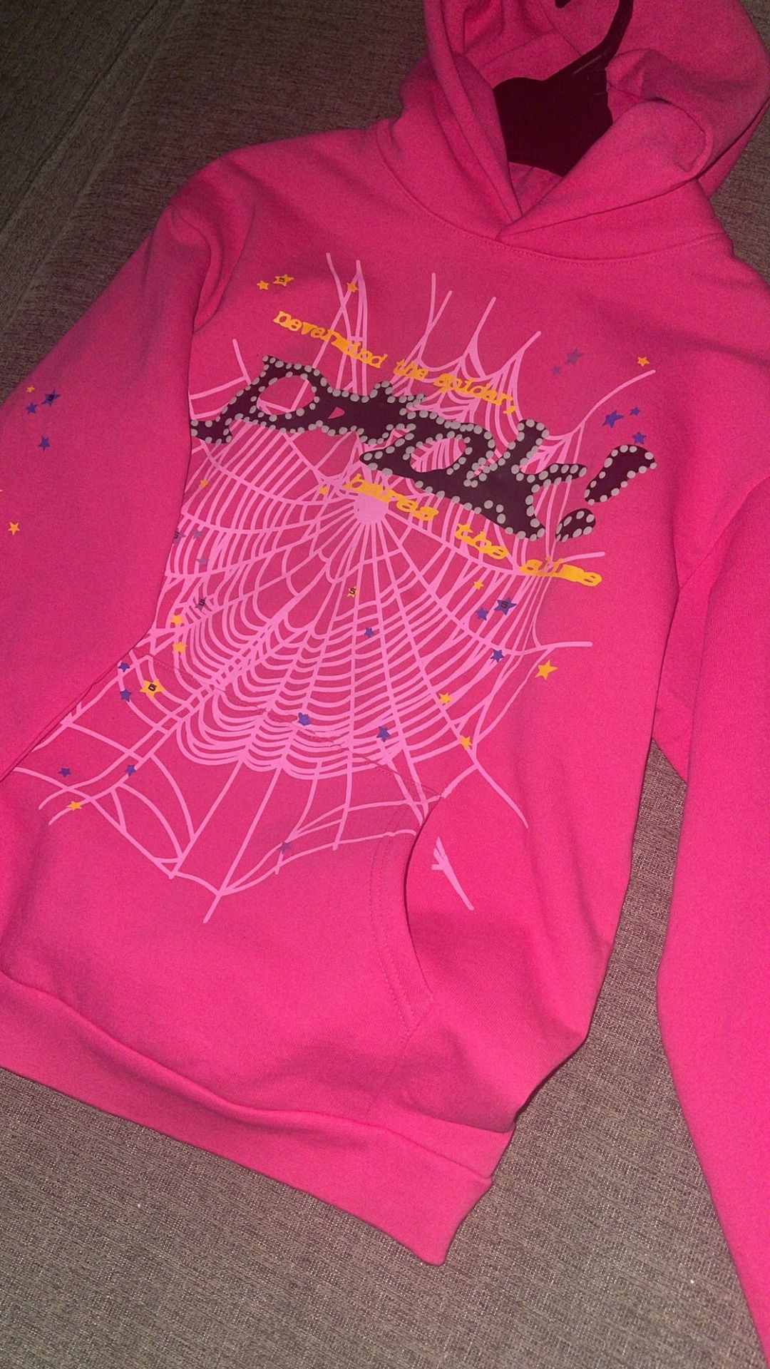Sp5der PINK Hoodie