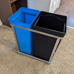 Simple Human Under Counter Trash Bins