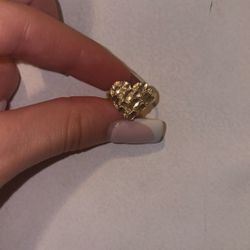 14k nugget ring 