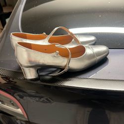 New Maryjane Shoes Silver